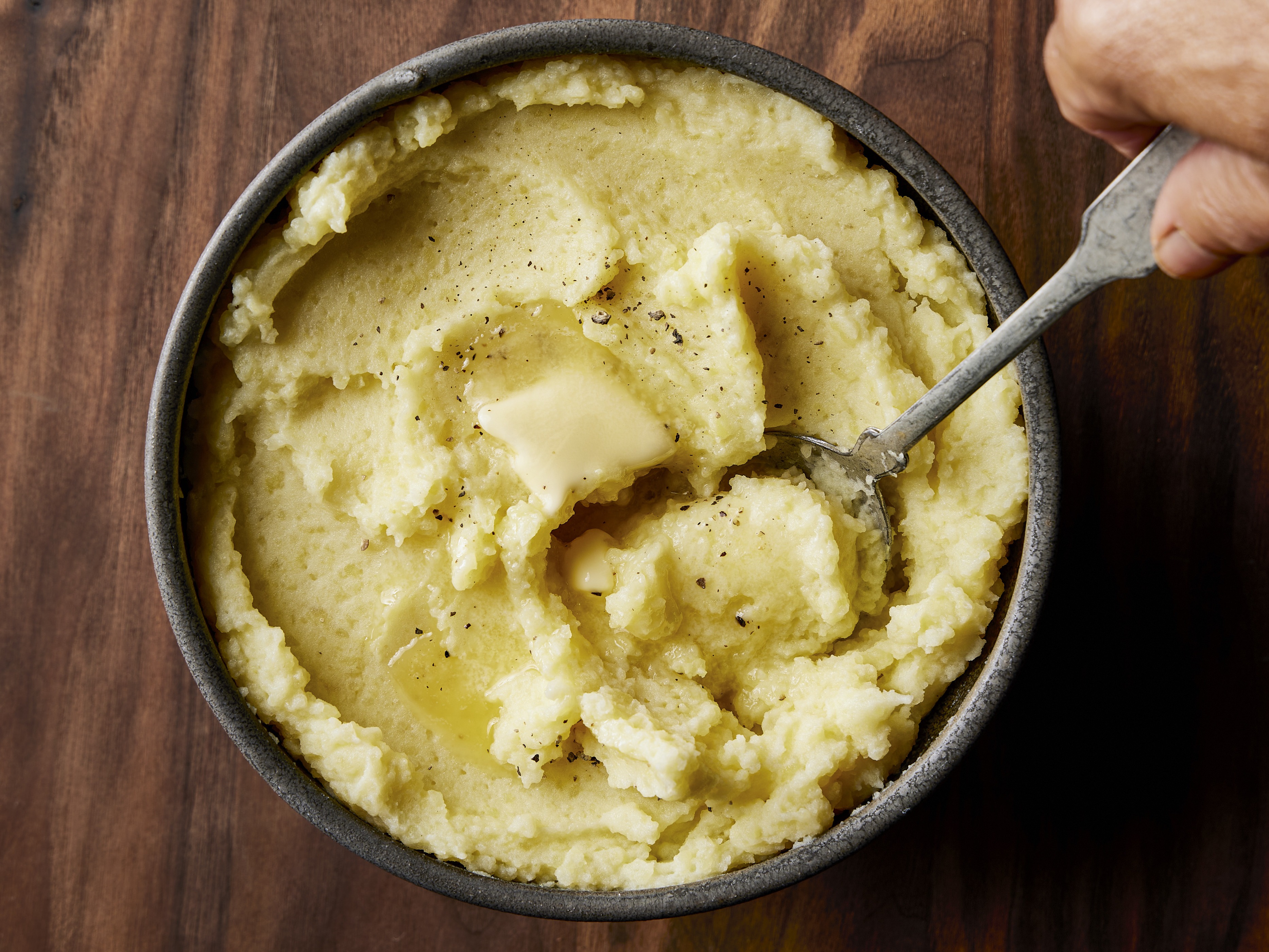 This mashed potatoes recipe from America's Test Kitchen is the perfect way to provide comfort and joy over the holidays.