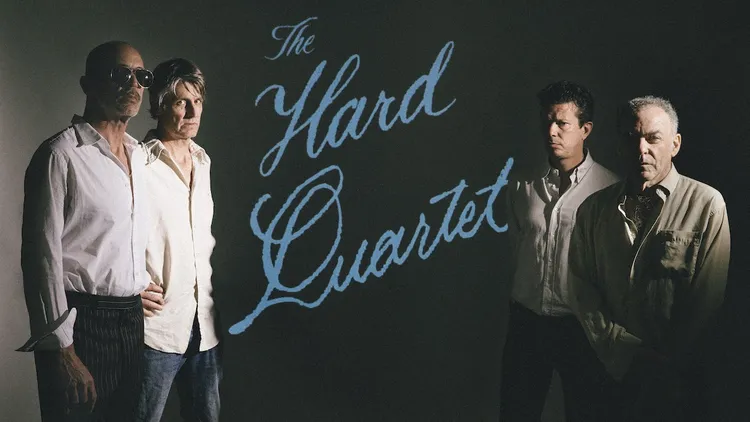 The Golden Rule goes hard in "Earth Hater” — a brand new, Stephen Malkmus-fronted single from indie rock supergroup, The Hard Quartet.