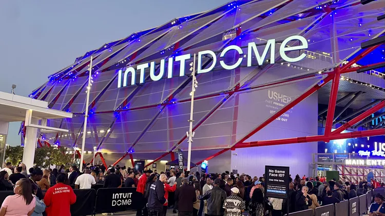 The Intuit Dome in Inglewood offers facial recognition for just about everything, from ticketing to concessions at concerts and Clippers games.