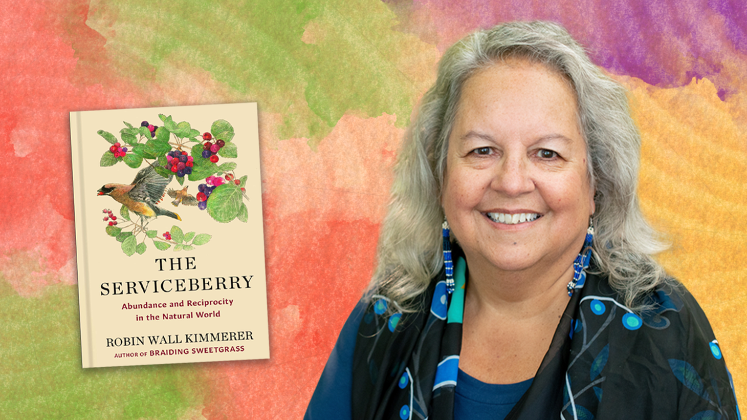 Author Robin Wall Kimmerer tells us: “In my Potawatomi language, the word for berry ‘min’ is also the root word for gift and for gift giving. So when you see them hanging there … They're meant to attract us, right? And they do! It's one of the most powerful evocations of the gifts of the Earth.”